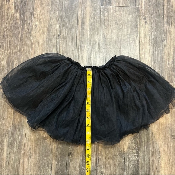 Girls Tulle Tutu Black Elastic Waist Mini Skirt Size - Picture 7 of 9